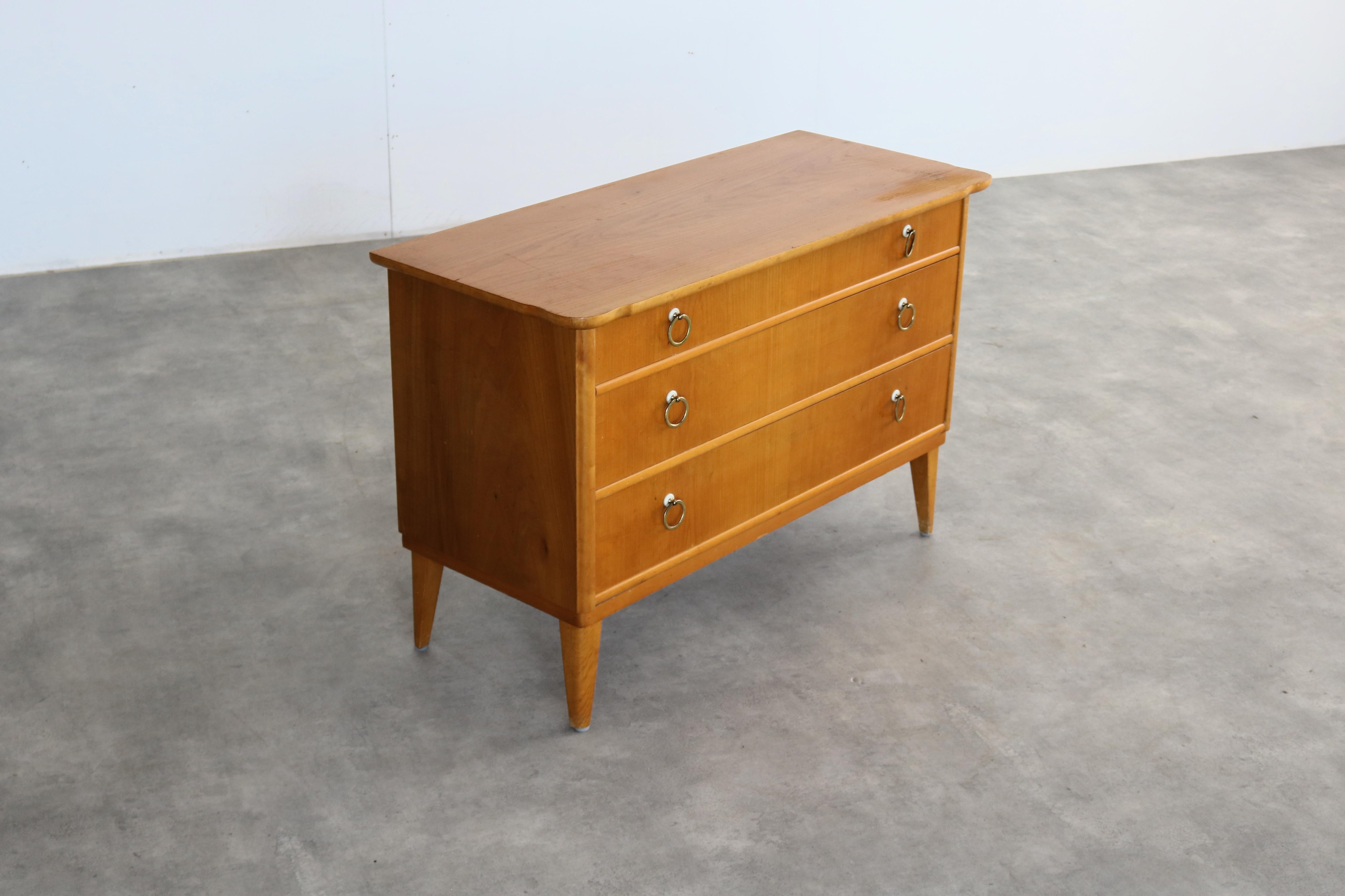Mid-20th Century vintage chest of drawers  cabinet  1960s  Swedish For Sale