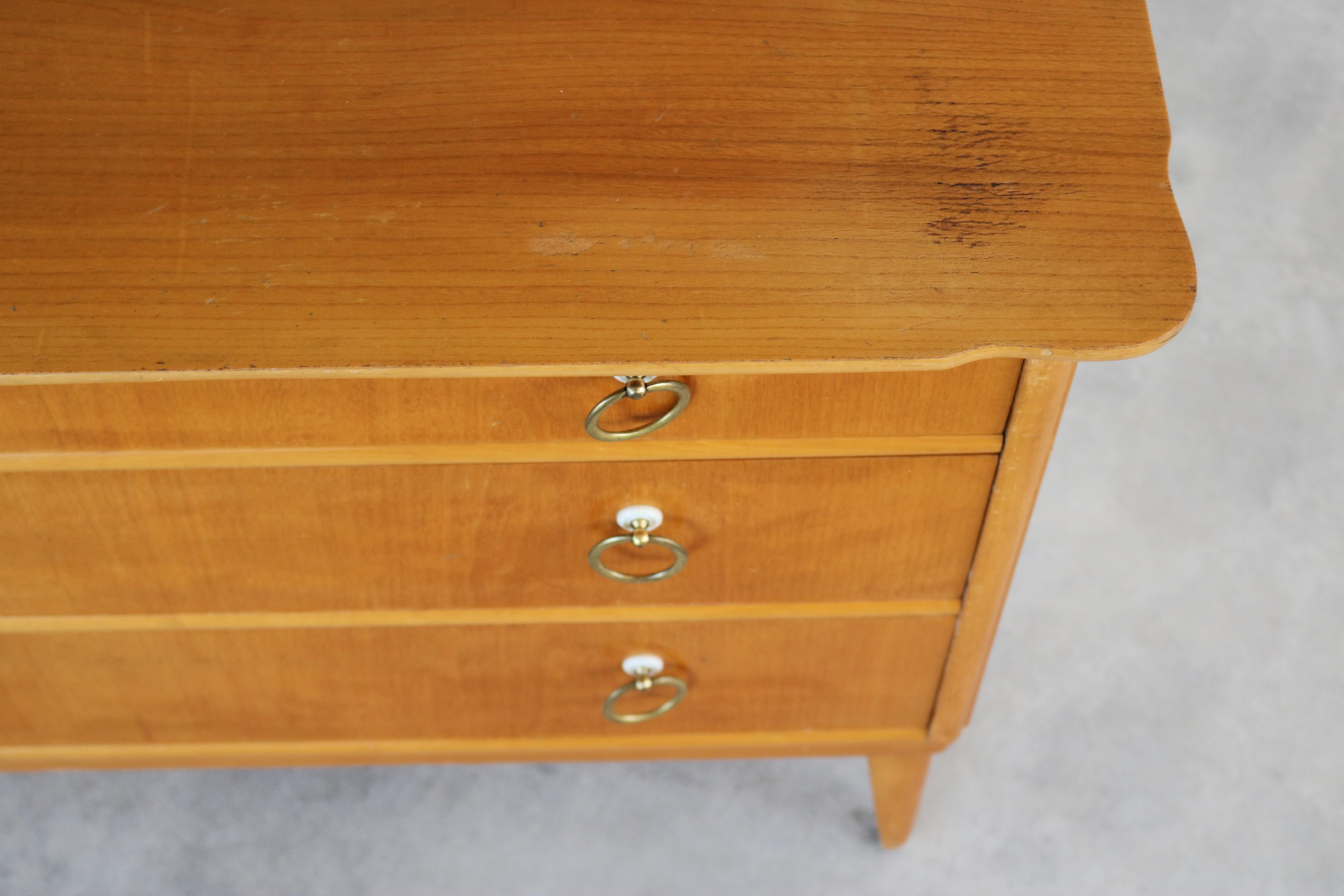 vintage chest of drawers  cabinet  1960s  Swedish For Sale 2