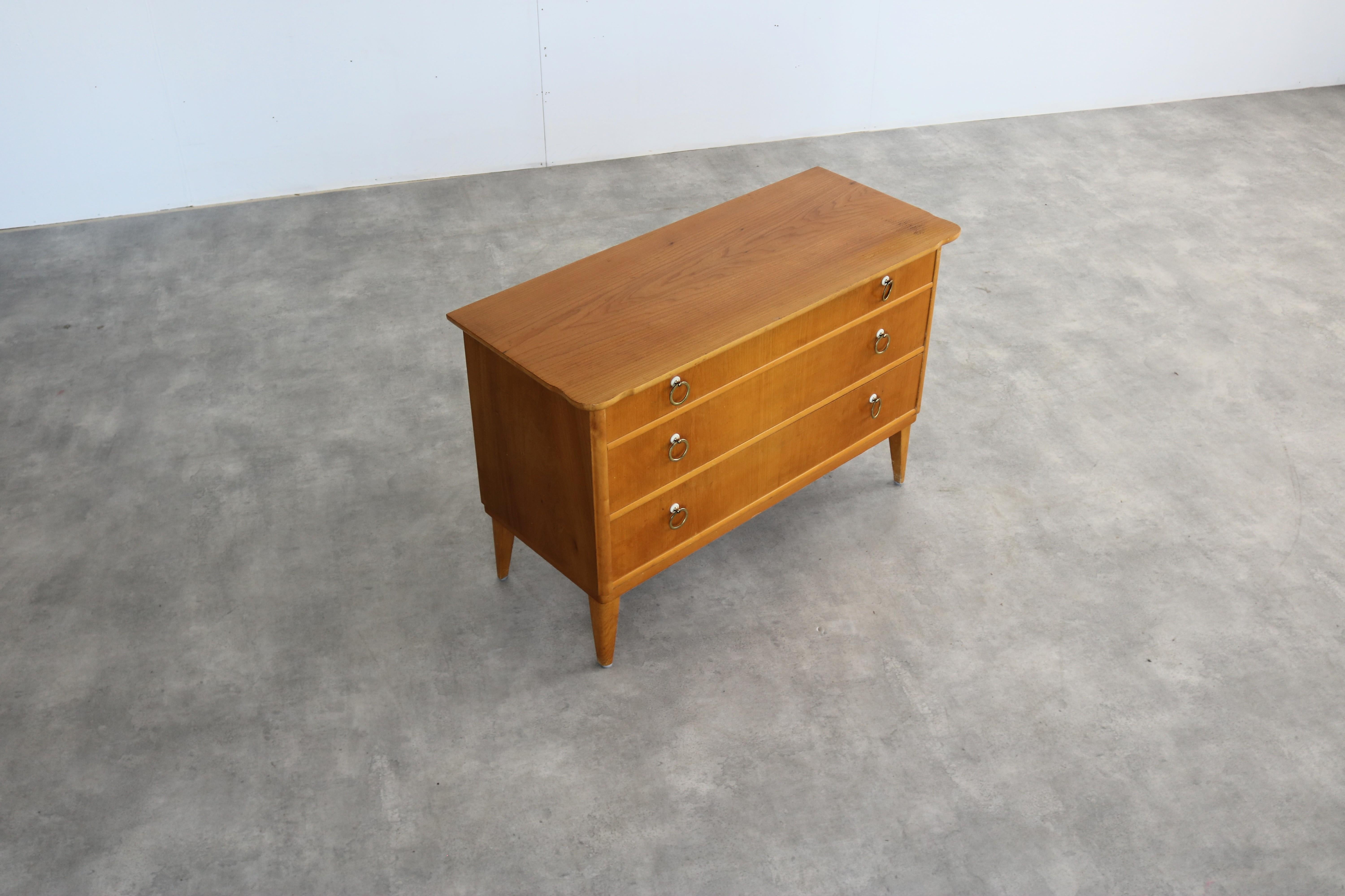 vintage chest of drawers  cabinet  1960s  Swedish For Sale 4