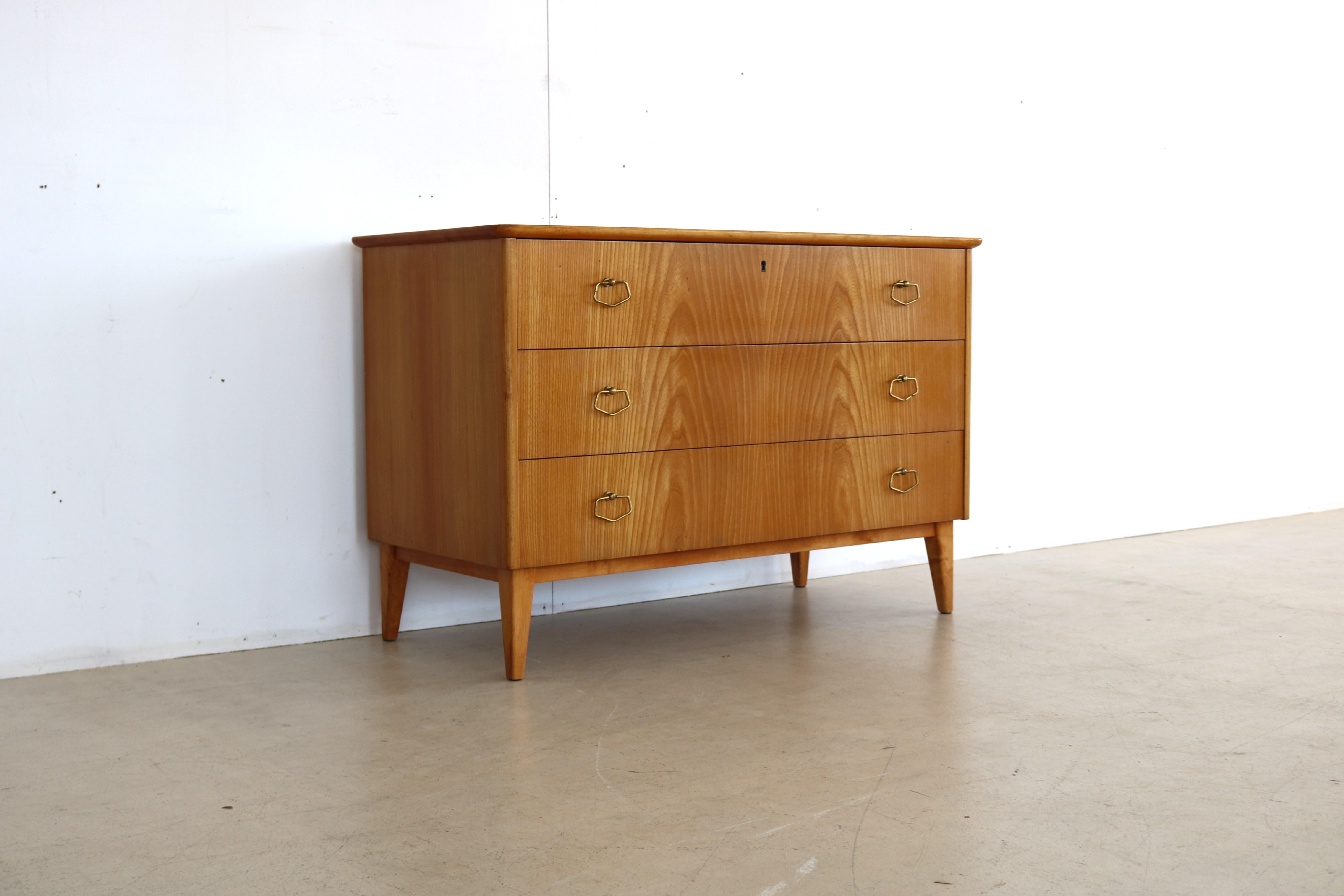 Swedish Vintage Chest of Drawers Cabinet 60s, Sweden For Sale