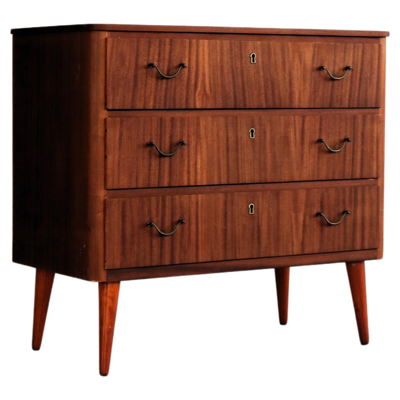 vintage chest of drawers  chest of drawers  60s  Sweden