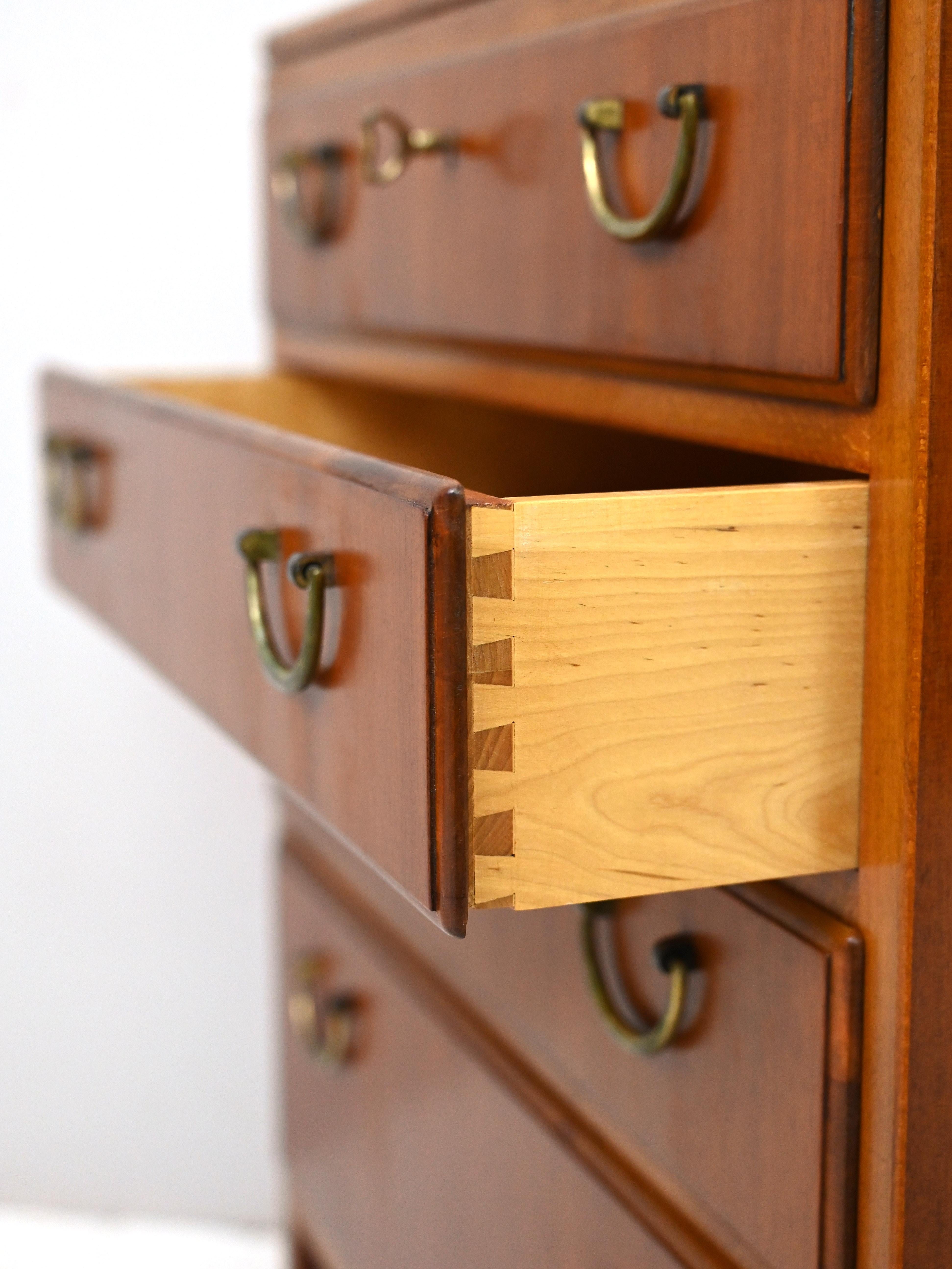 Metal Vintage Chest of Drawers Designed by David Rosén