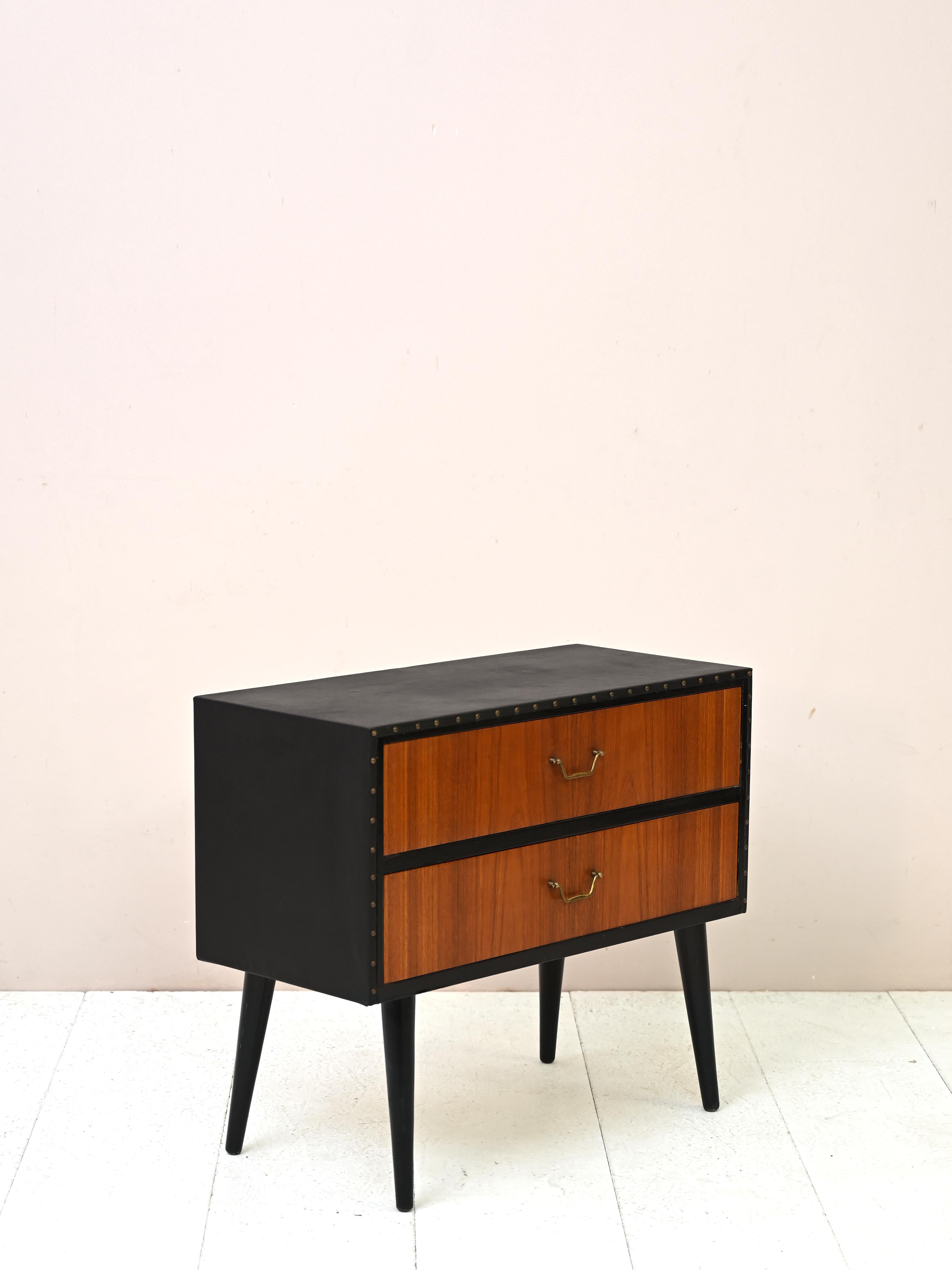 Scandinavo Cassettiera vintage in vendita