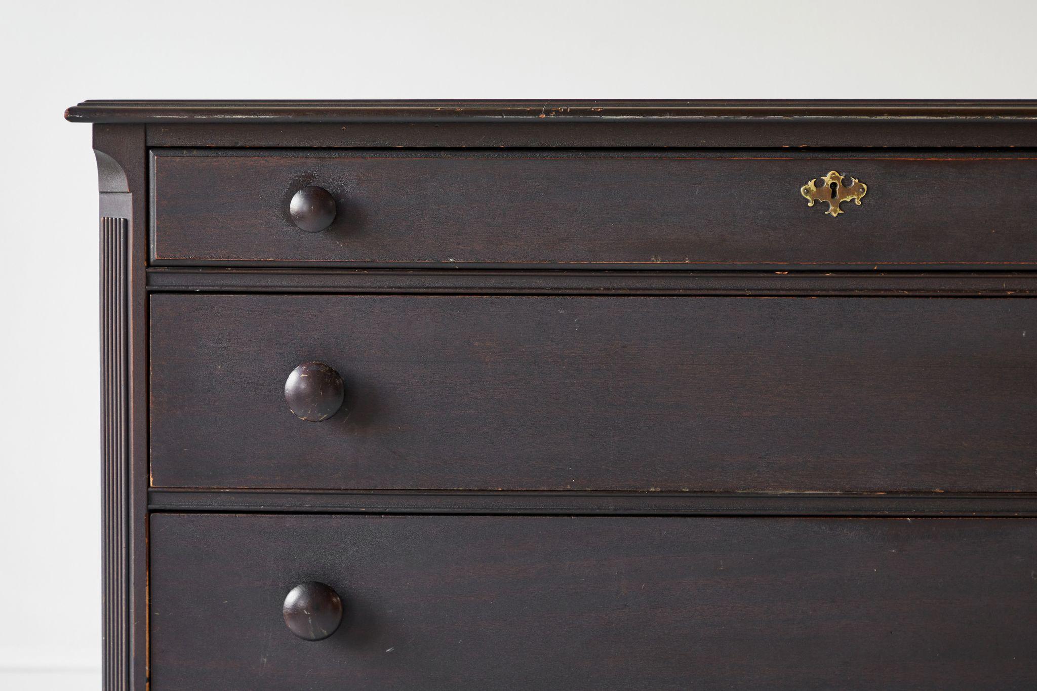 Wood Vintage Chest of Drawers