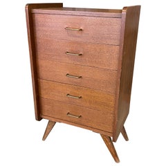 Vintage Chest of Drawers, French Reconstruction Period, circa 1950-1960