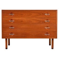 Vintage Chest of Drawers in Teak by Hans Wegner for Ry Möbler