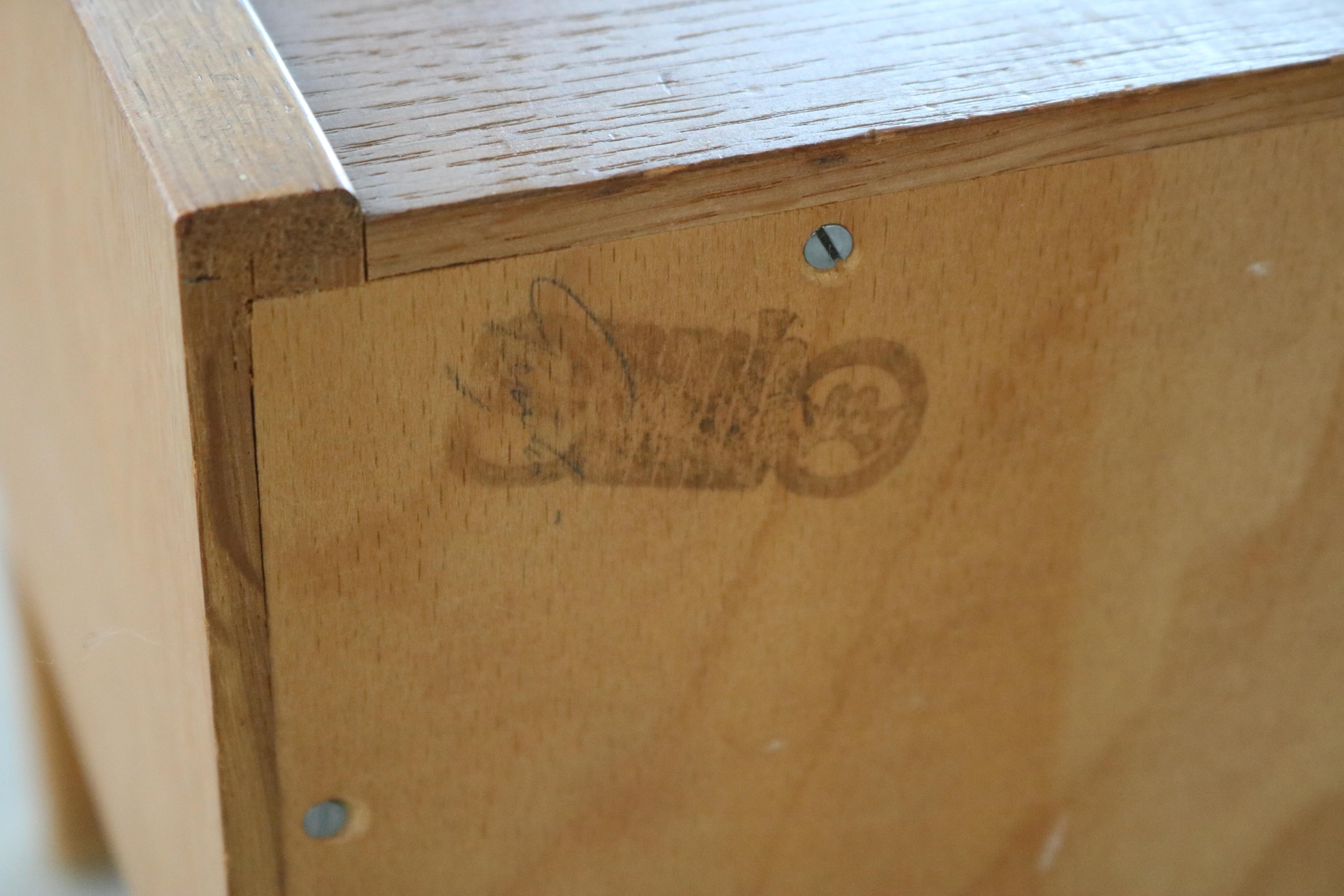 vintage chest of drawers  low cabinet  1960s  Swedish For Sale 3