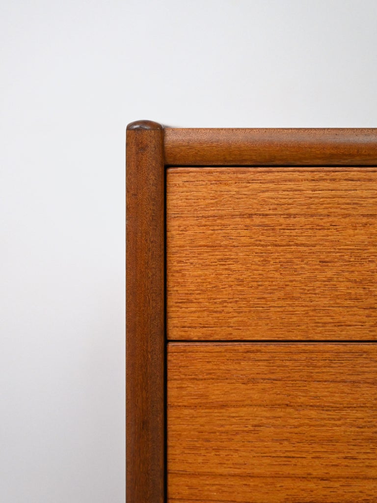 Vintage chest of drawers / Scandinavian nightstand For Sale at 1stDibs