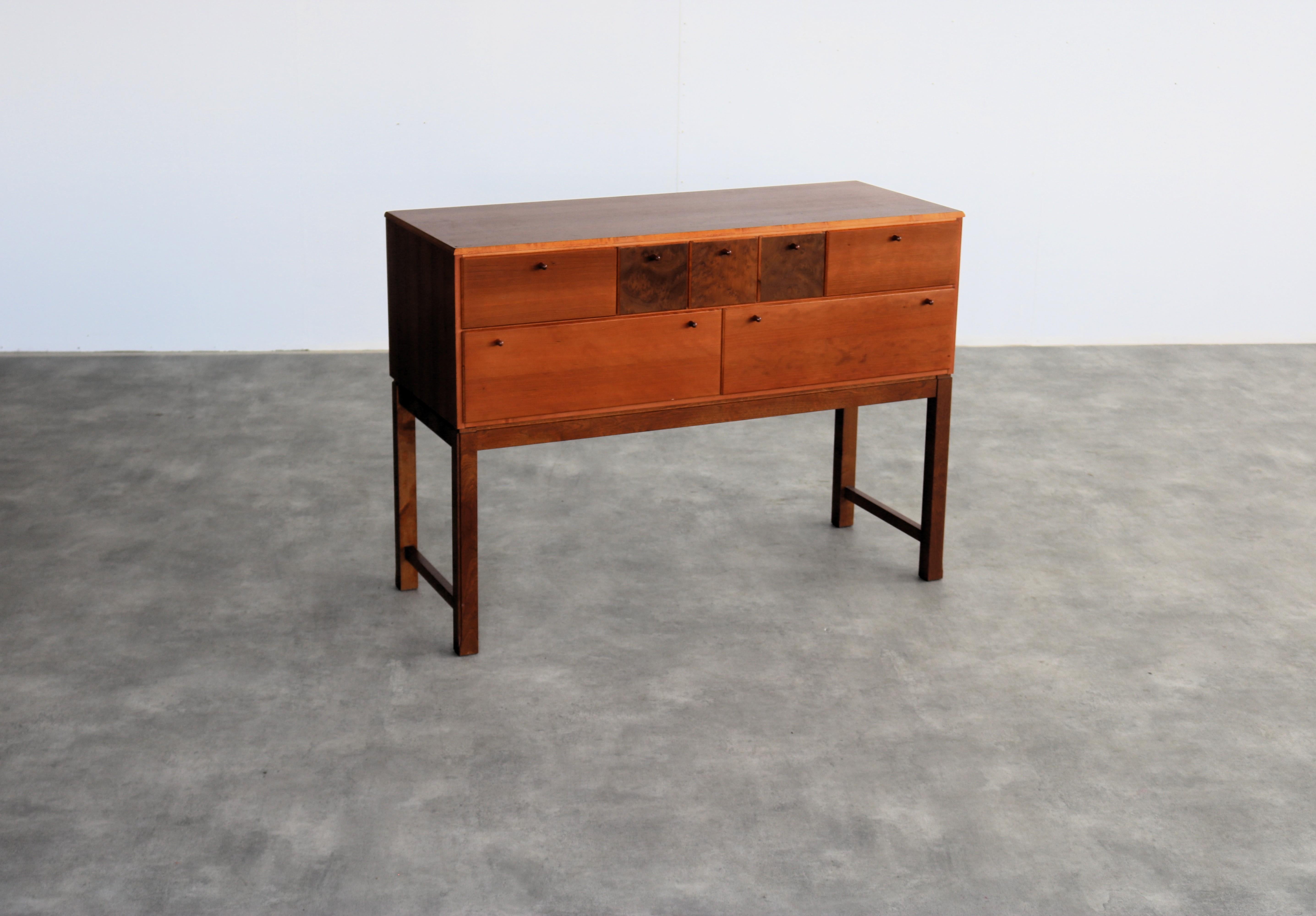 Vintage chest of drawers  sideboard  1990s  Swedish In Good Condition For Sale In Lemmer, NL