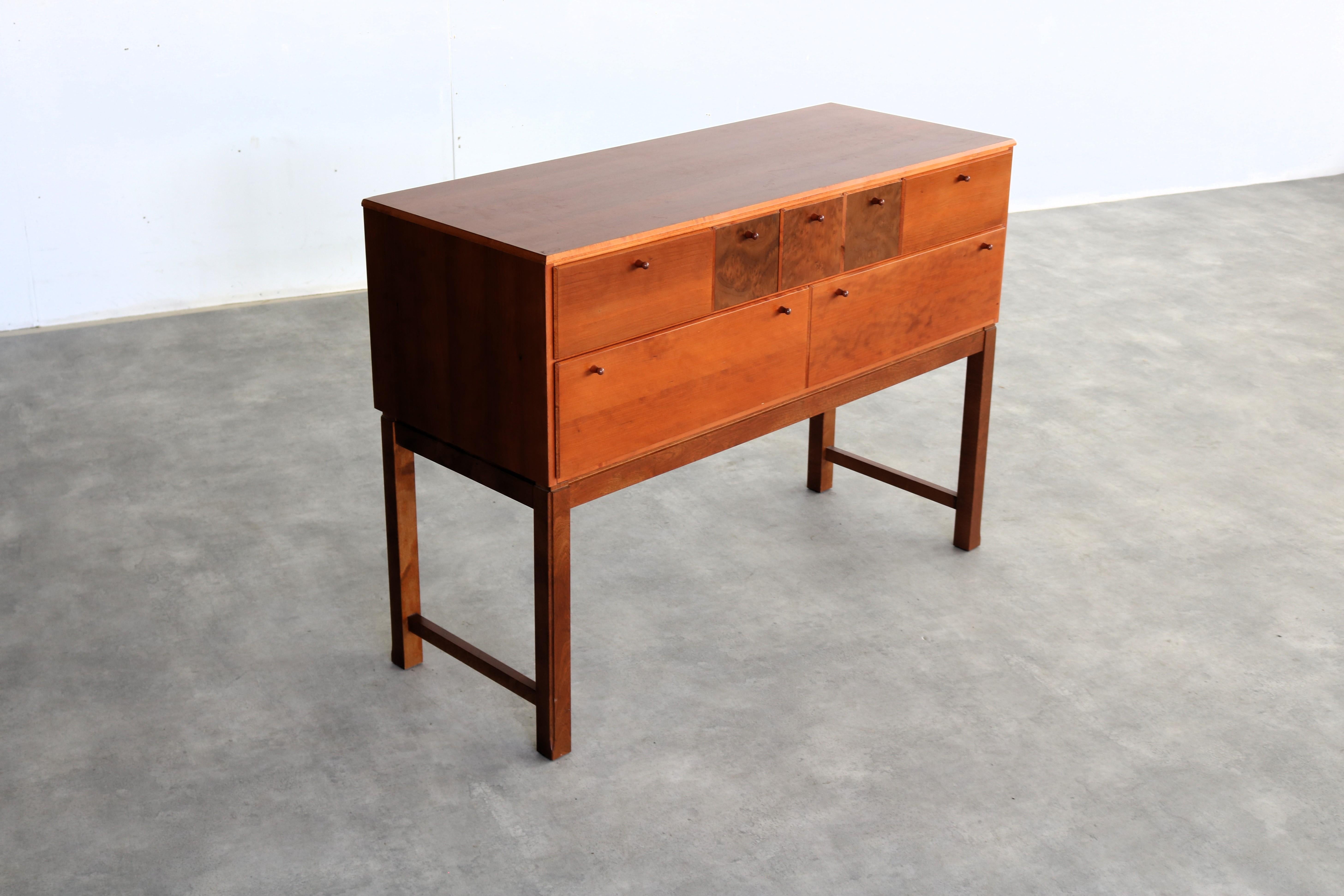 Cherry Vintage chest of drawers  sideboard  1990s  Swedish For Sale