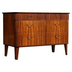 vintage chest of drawers  teak  60s  Sweden