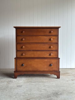 Vintage Chest of Drawers with Hidden Cedar Chest, C. 1940s