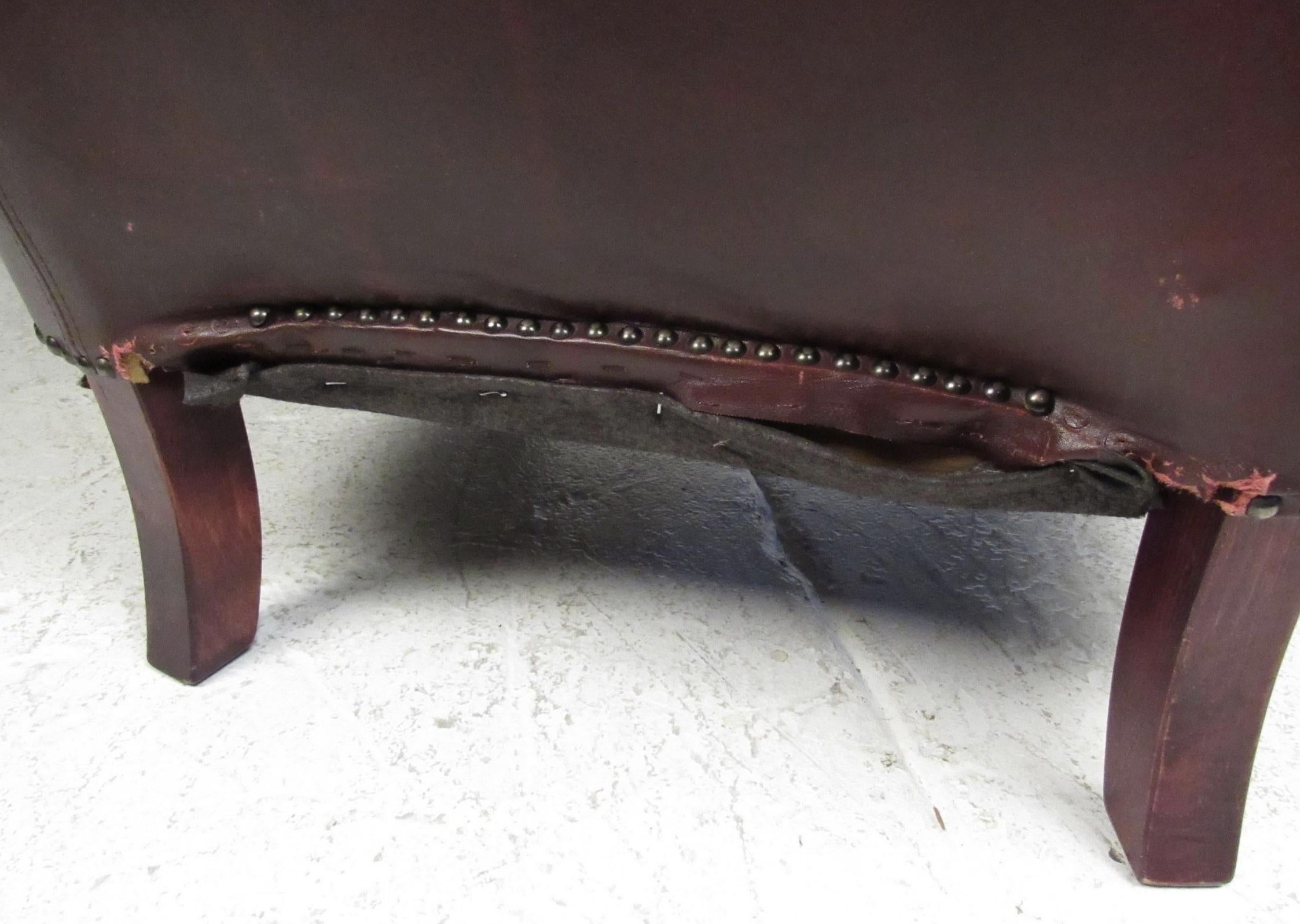 Poltrone Chesterfield d'epoca in vendita 1