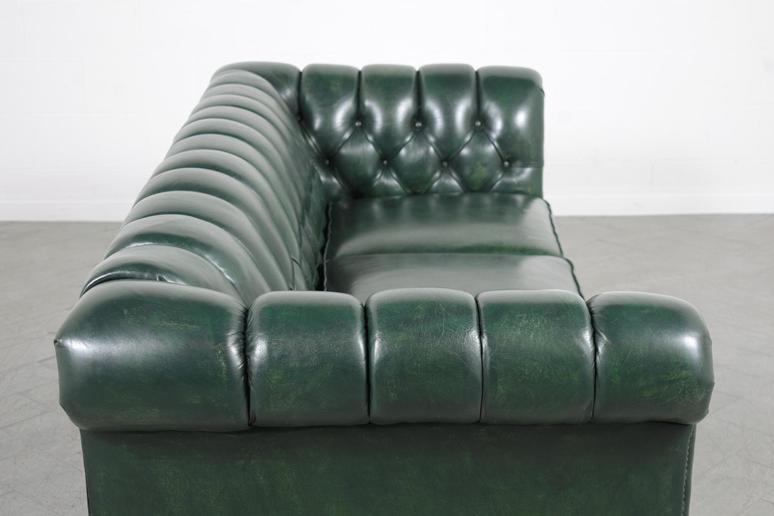 Vintage Chesterfield Leather Sofa 2