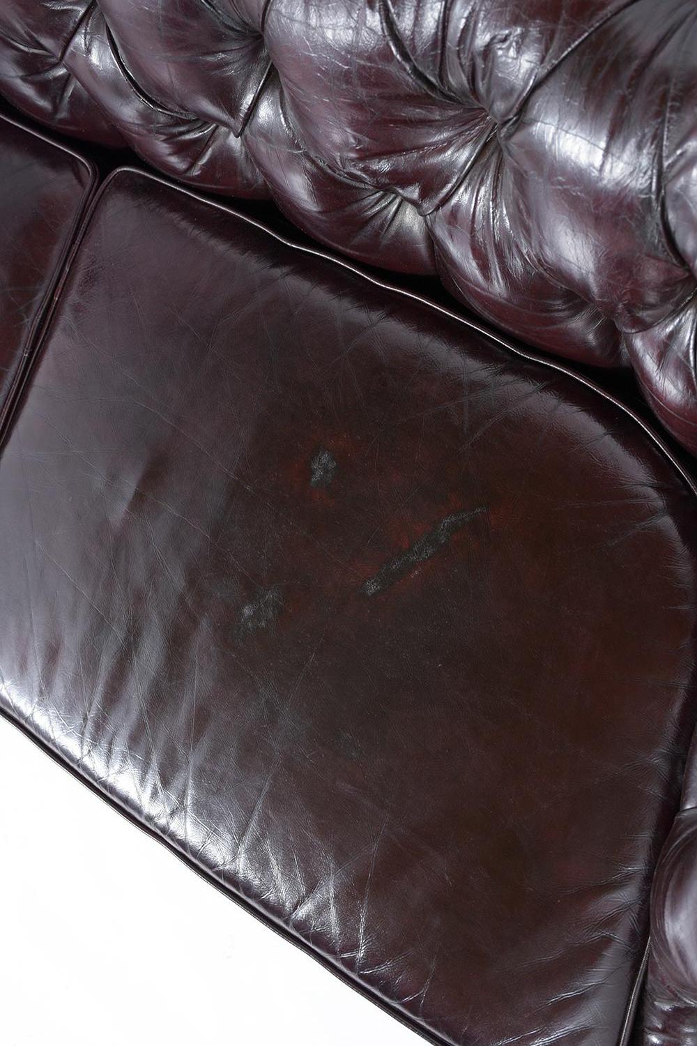 Vintage Chesterfield Leather Sofa 1