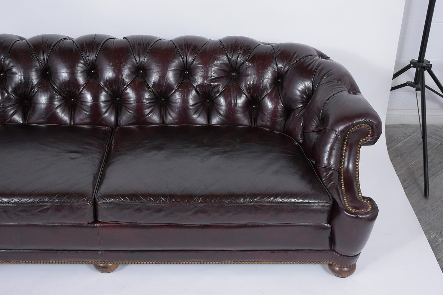 chesterfield sofa vintage