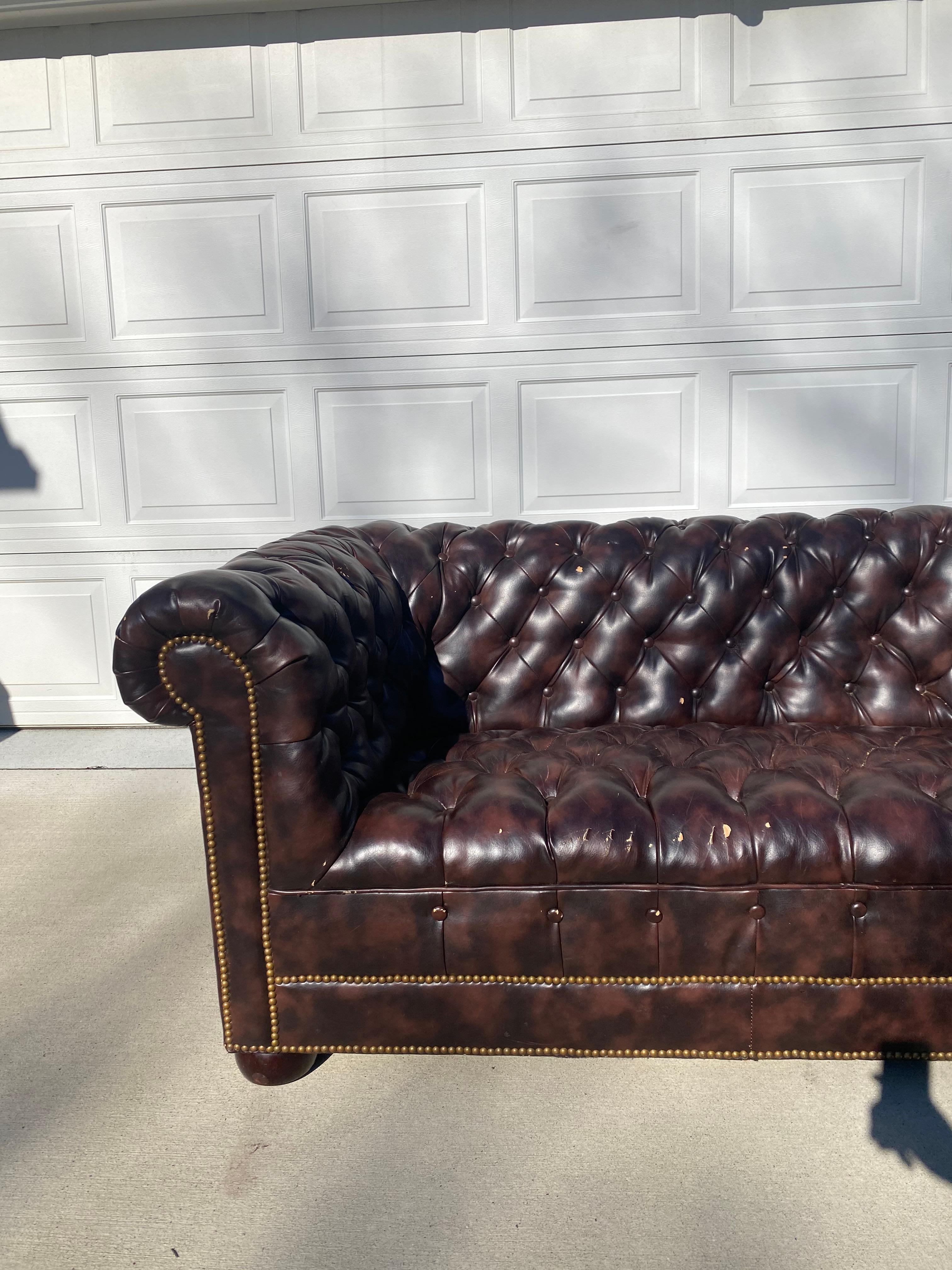 vegan chesterfield sofa