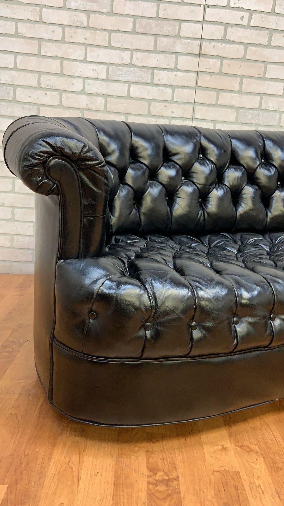 curved back chesterfield sofa