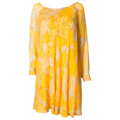 Vintage Chiffon Mini Dress