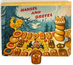 Vintage Children's Pop Up Book "Hansel & Gretel" by Bancroft & Co. England C1961