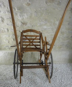Poussette d'enfant vintage, 19ème siècle