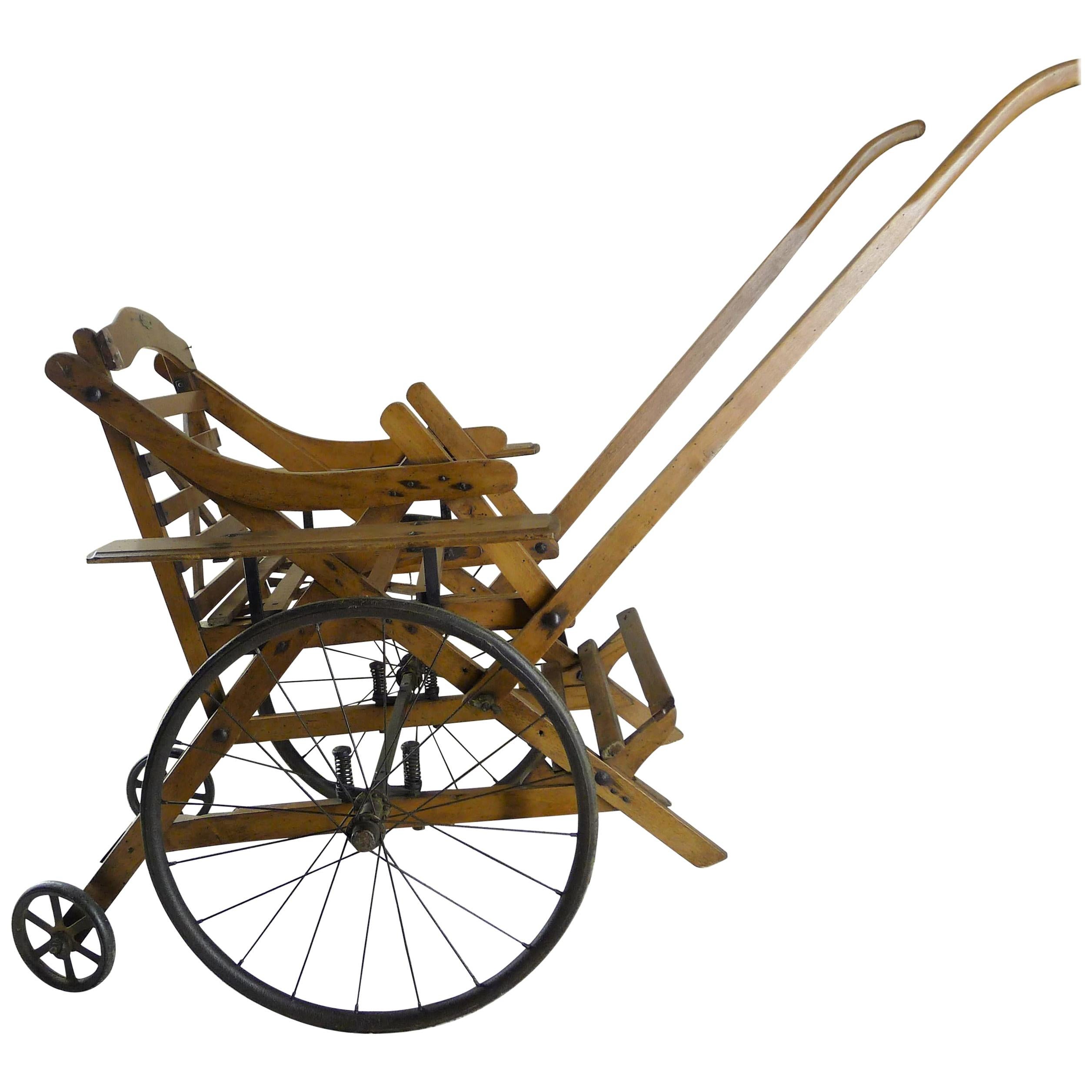 Vintage Children's Pushchair, 19th Century For Sale