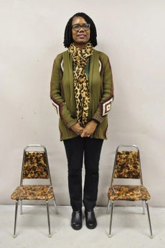 Vintage Children's Small Mid Century Tubular Metal Side Chairs - A Pair