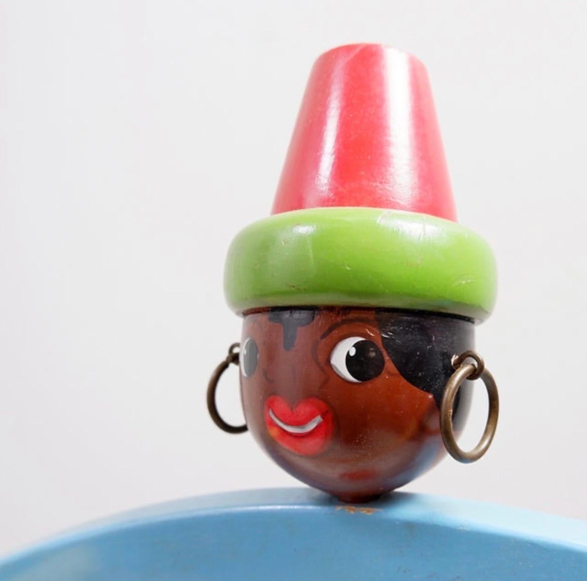 Kinderständer im Vintage-Stil, 1980er-Jahre (Holz) im Angebot