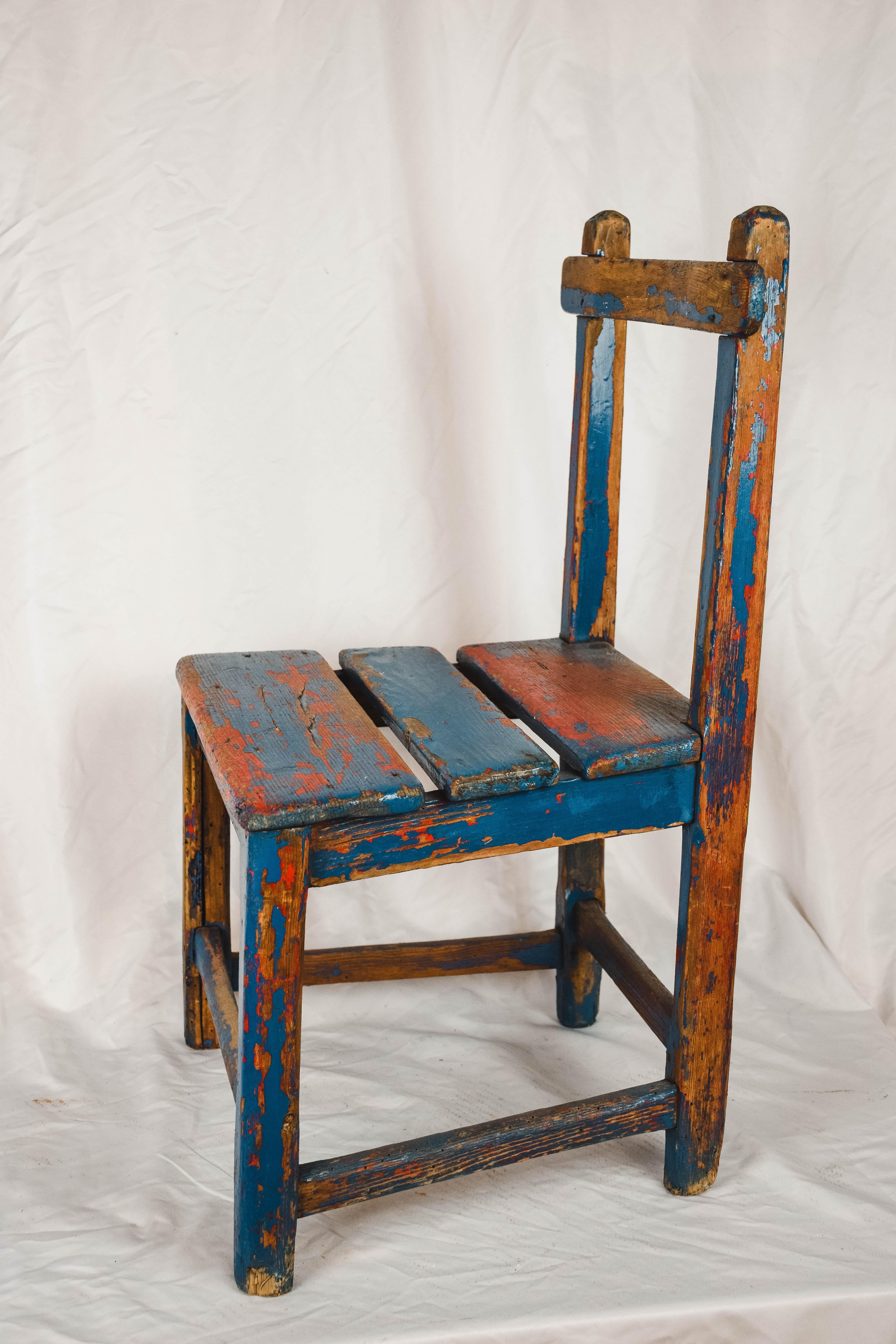vintage child chair