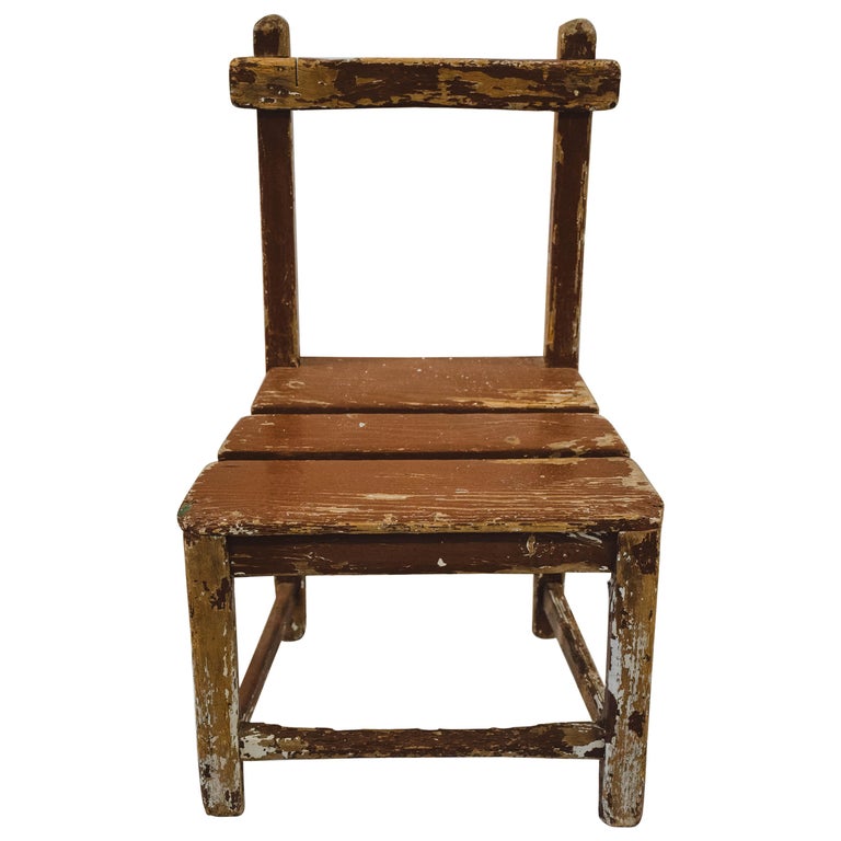 Vintage Child's Chair For Sale at 1stDibs