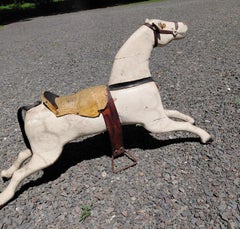 Vintage Child's Rocking Horse Toy