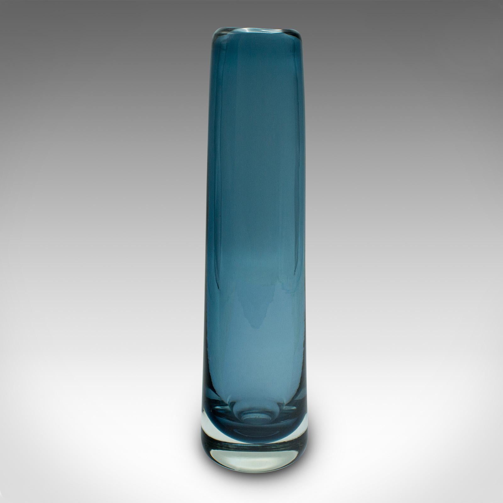 Vase à fleurs de cheminée scandinave, verre d'art, décoratif, manches Posy Bon état - En vente à Hele, Devon, GB