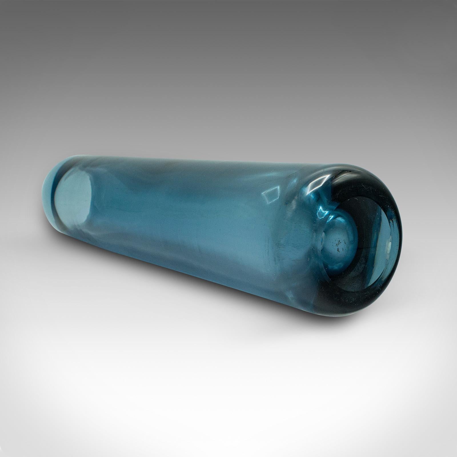 Verre d'art Vase à fleurs de cheminée scandinave, verre d'art, décoratif, manches Posy en vente