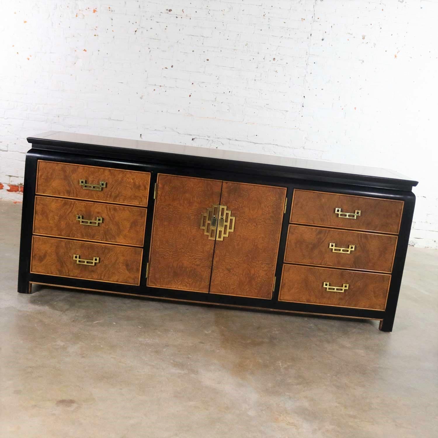 American Vintage Chin Hua Low Dresser Credenza by Raymond K. Sobota for Century Furniture