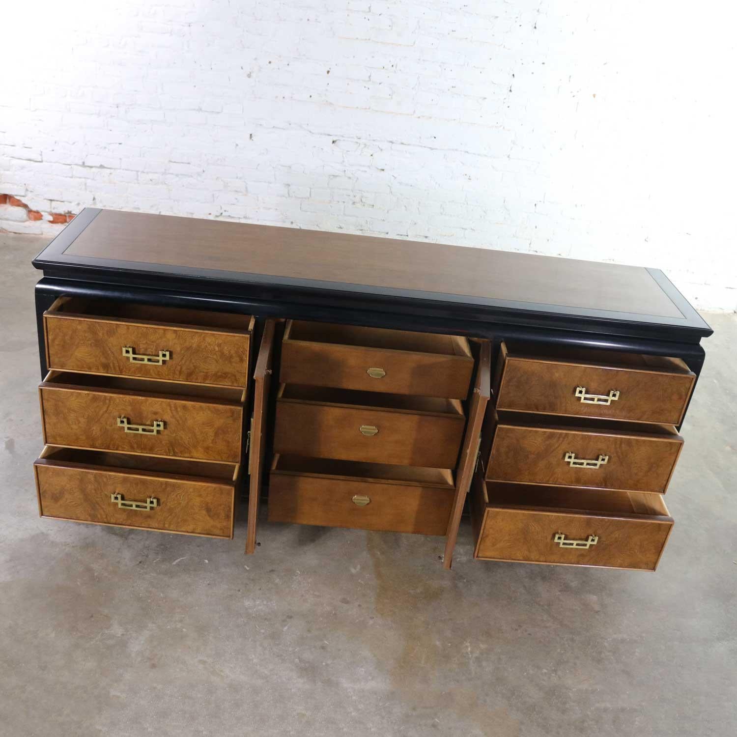 American Vintage Chin Hua Low Dresser Credenza by Raymond K. Sobota for Century Furniture