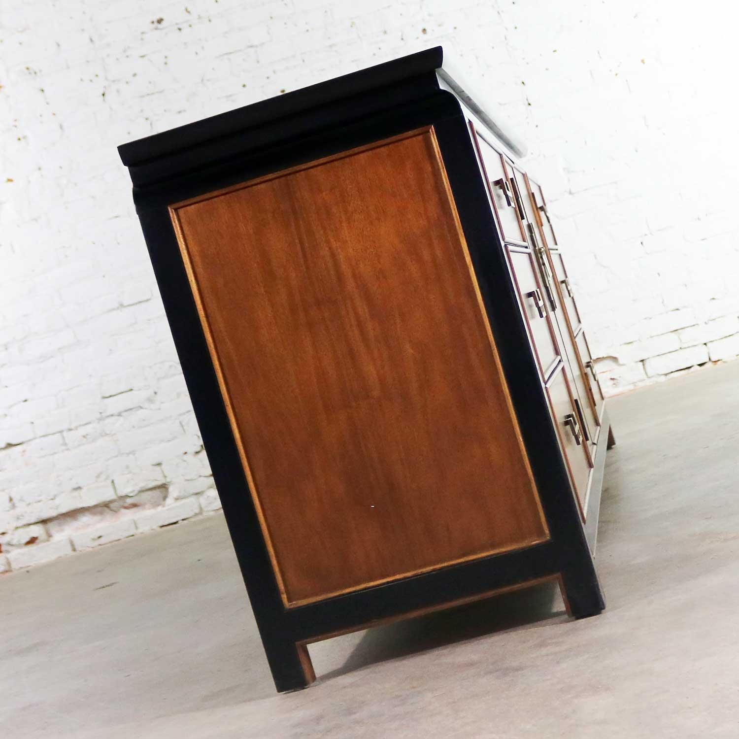 Vintage Chin Hua Low Dresser Credenza by Raymond K. Sobota for Century Furniture 1