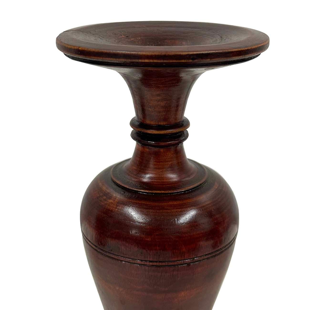 20th Century Vintage Chinese 6 pieces Wooden Buddhist Offering Set For Sale