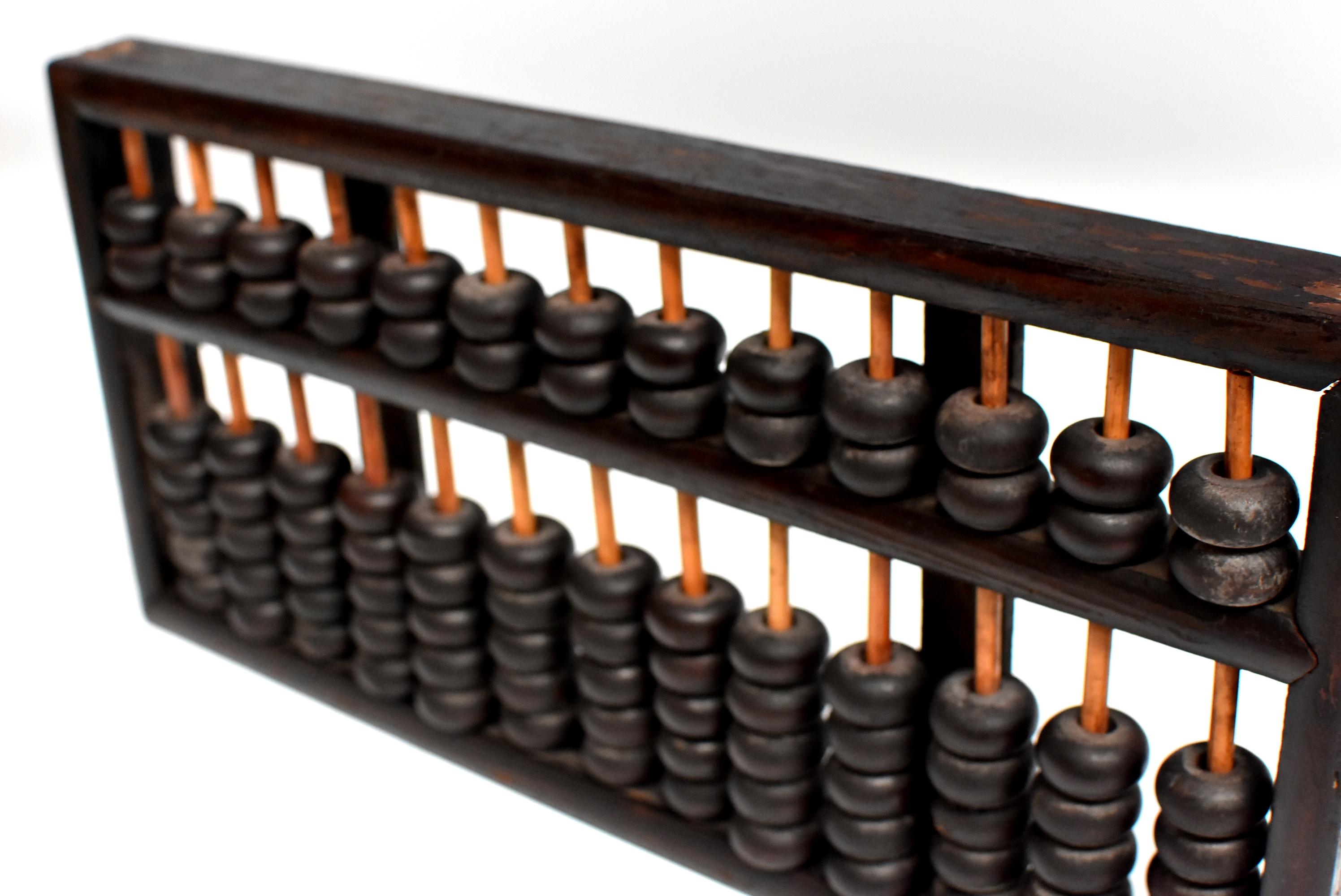Vintage Chinese Abacus, Authentic Original, Extra Large 6