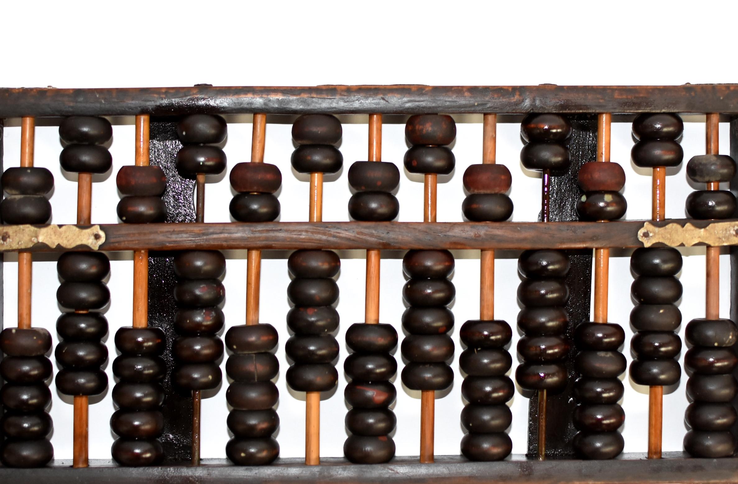 Vintage Real Chinese Abacus 2