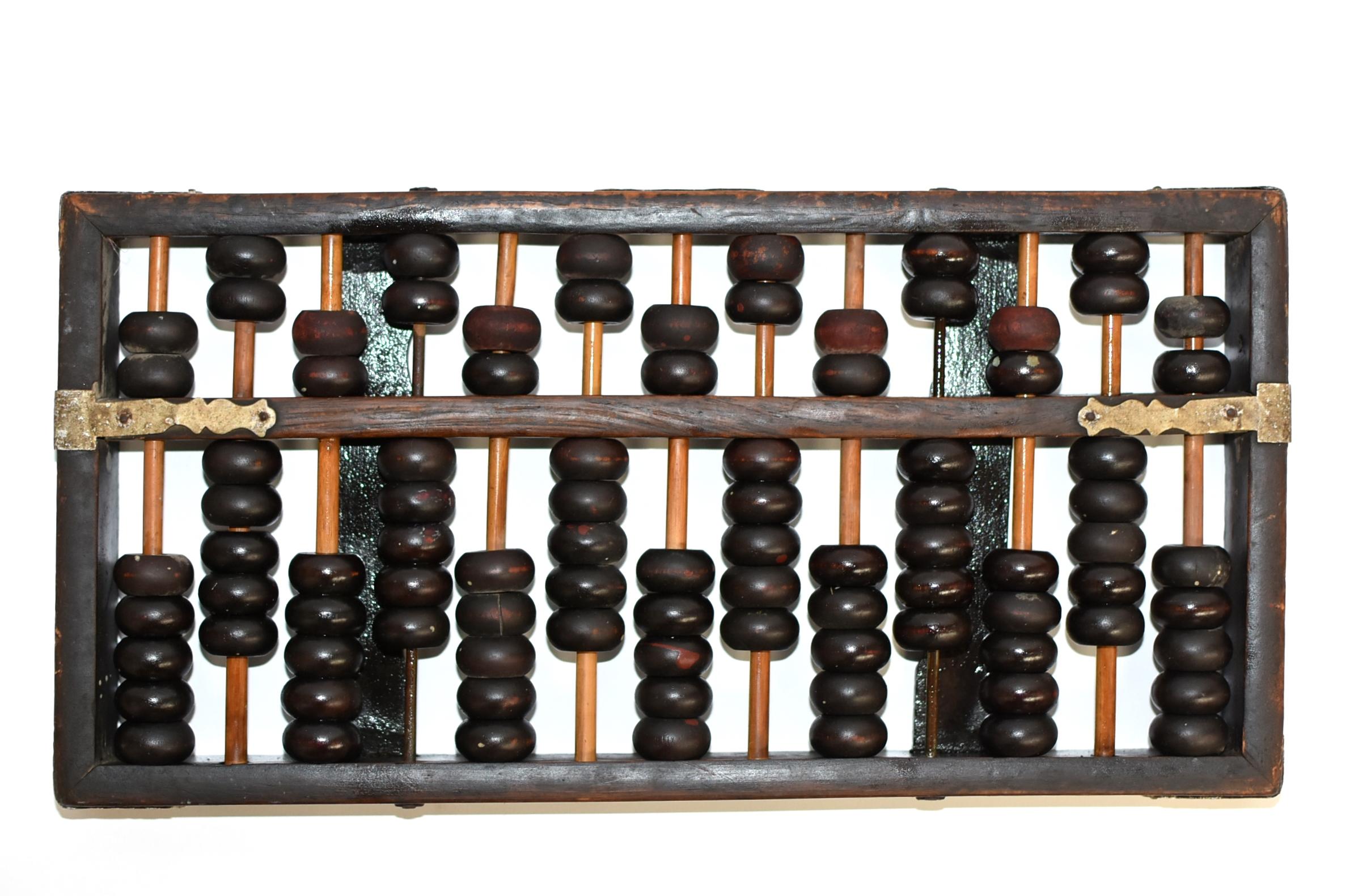 Vintage Real Chinese Abacus  3