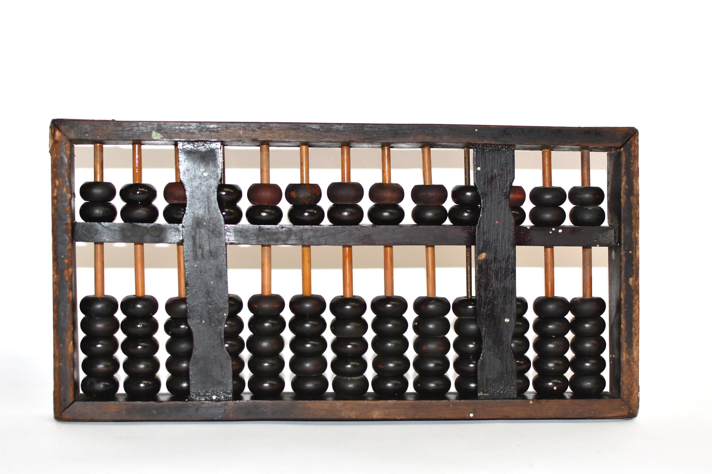 Vintage Real Chinese Abacus  5