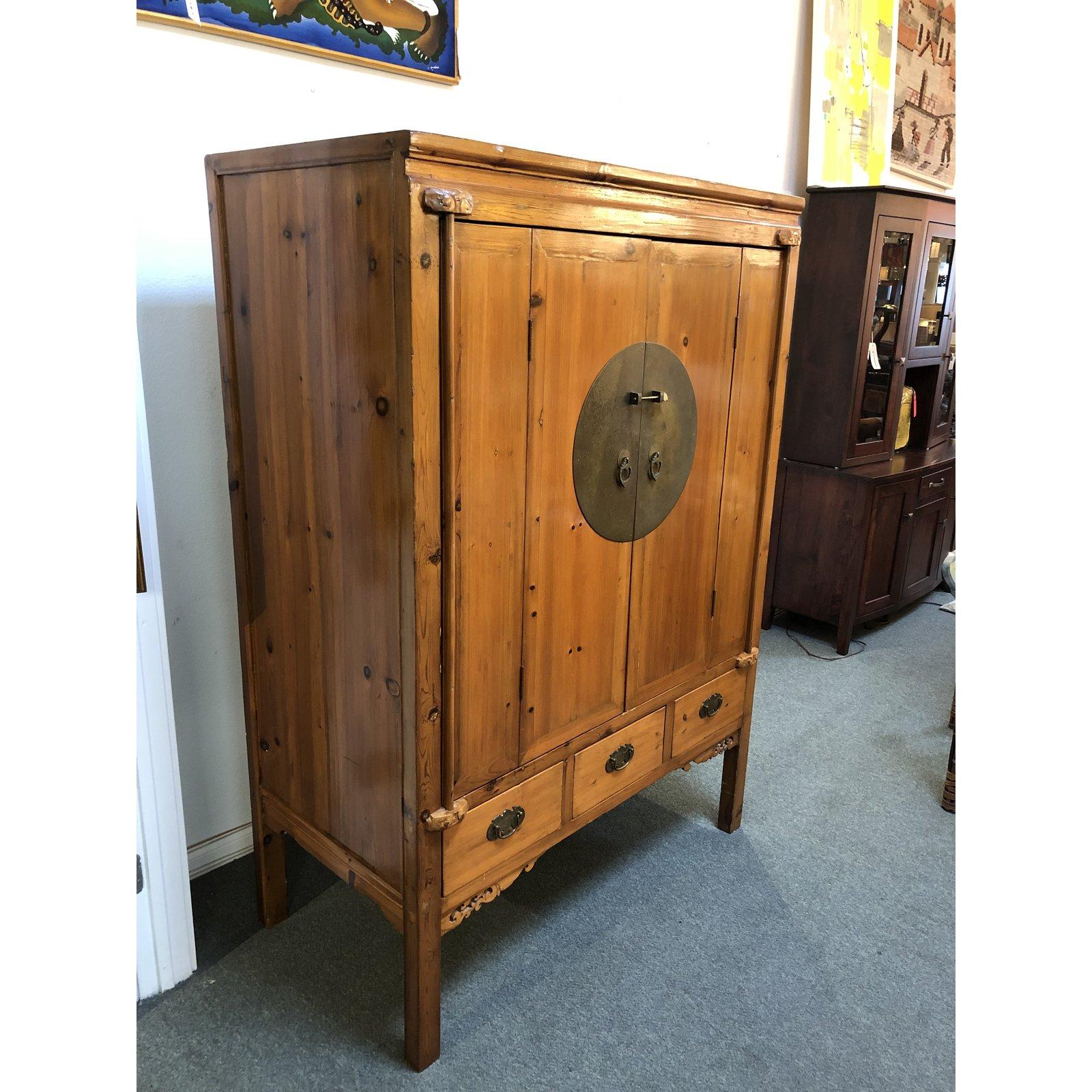 Vintage Chinese armoire. Perfect for any settings.