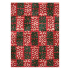 Vintage Chinese Art Deco 9' x 12' Room Size Rug