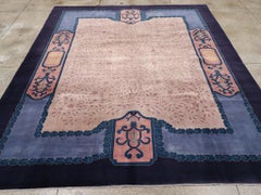 Galerie Shabab Collection Mid-20th Century Chinese Art Deco Room Size Carpet
