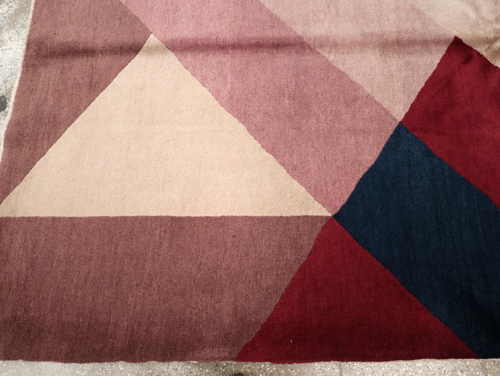 Vintage Chinese Art Deco Rug For Sale 1