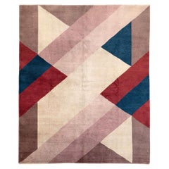 Vintage Chinese Art Deco Rug