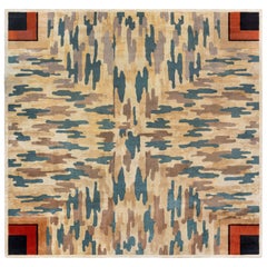 Tappeto vintage in stile Art Deco cinese (dimensioni adattate) Doris Leslie Blau