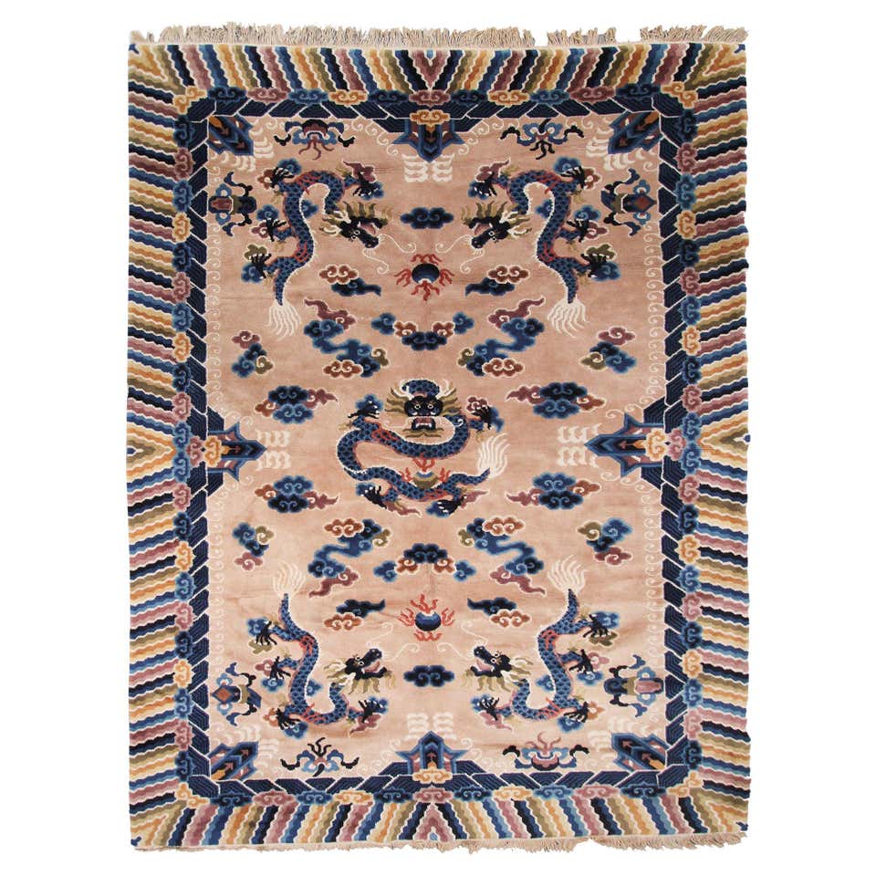 Antique Art Deco Rug Antique Chinese Rug Tree of Life Chinese Rug 1920 ...