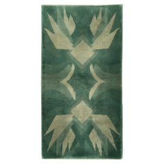 Tapis décoratif chinois Art Déco vintage