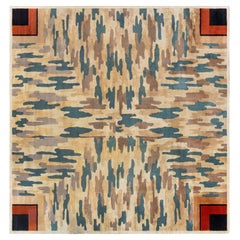 Vintage Chinese Art Deco Wool Rug (Size Adjusted) Doris Leslie Blau